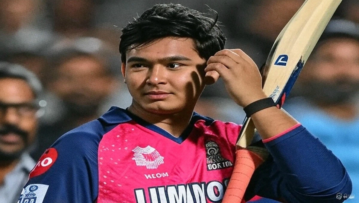converted_image (24) 14 साल के Vaibhav Suryavanshi ने IPL 2025 में मचाई धूम: 15 गेंदों मे 40 RUN