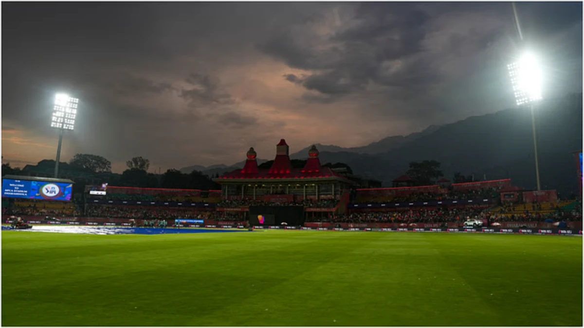 Dharmshala Stadium - Photo PTI
